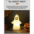 thumbnail image 6 of Clearance!Spooky Ghost Night Light - Halloween Hanging Decoration, LED Light for Kids & Adults, Cozy Seasonal Home Accent, 6 of 8
