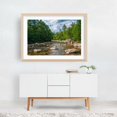 thumbnail image 5 of Swift River 02 - New Hampshire Photography Oak Framed Wall Art Print 12 x 18 inches, 5 of 6