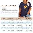 thumbnail image 5 of XCHQRTI Womens Plus Size Graphic Tees Faith T-Shirts Christian Tshirt Casual Short Sleeve Tops, 5 of 8