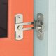 thumbnail image 3 of Right Angle Door Latch 90 Degree Door Lock Buckle with Screws Door Hasp Latch Stainless Steel, 3 of 5