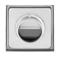 thumbnail image 3 of Matsuzay Rejilla de conducto de ventilación de aire Pared de acero inoxidable Ventilador de parrilla de escape externo Almacén de baño Hardware, 3 of 6