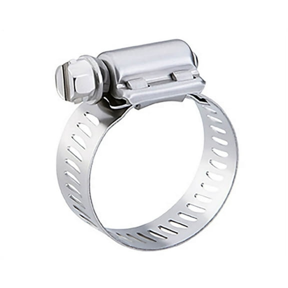 BREEZE HOSE CLAMP, 410 STAINLESS STEEL, 1-1/16 IN. TO 2 IN., PACK OF 10
