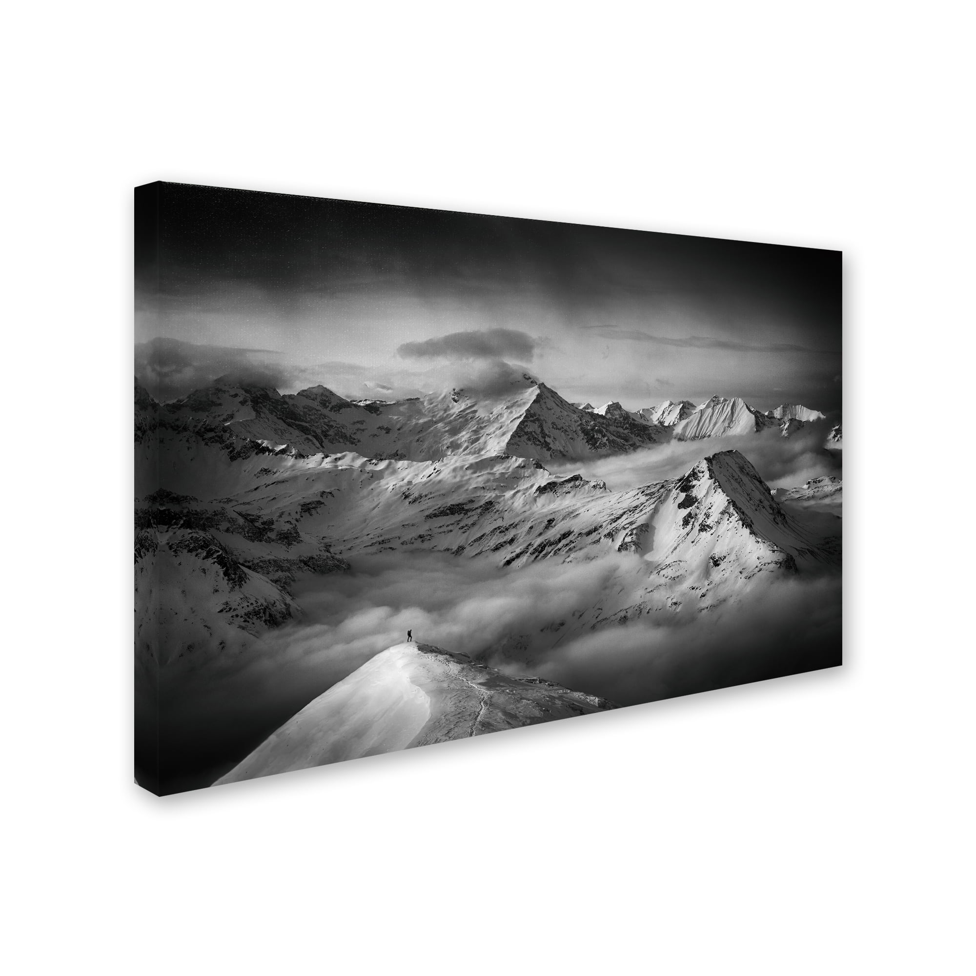 Trademark Fine Art 'The Man And His Dream' Canvas Art by Peter Svoboda