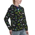 thumbnail image 6 of Honeii Space Rockets Pattern Womens Oversized Hoodies Long Sleeve Sweatshirts Pullover Fall Outfits with Pocket-XX-Large, 6 of 7