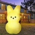 thumbnail image 4 of Inflables de Pascua para decoración exterior, conejito amarillo YGCTBVY, 4 of 6
