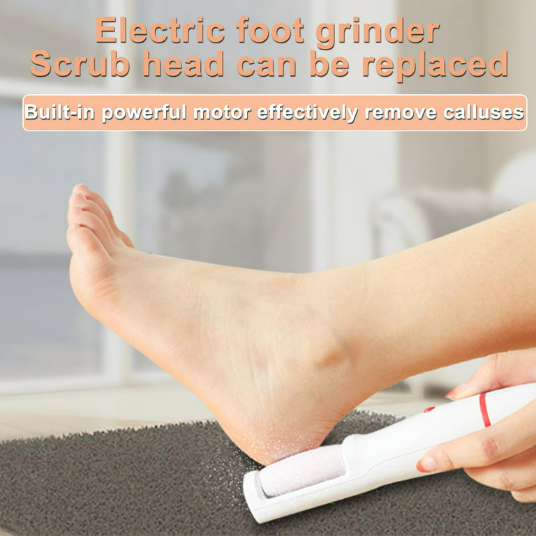 Callus Remover for Feet, Rechargeable Foot Scrubber Electric Foot File  Pedicure Tools for Feet Electronic Callus Shaver Waterproof Pedicure kit  for