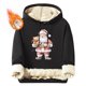 thumbnail image 1 of Sudadera con capucha para hombre, informal, a la moda, con estampado navideño, de manga larga y bolsillo, de poliéster, 1 of 4