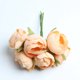 thumbnail image 3 of Ramo de seda artificial de rosas falsas Sunnimix mini Flores para decoración del jardín de boda, 3 of 8