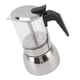thumbnail image 1 of Cafetera Espresso ANGGREK Para Estufa Moka de Acero Inoxidable Y Vidrio Admite Estufas Eléctricas Y de Inducción, 1 of 7