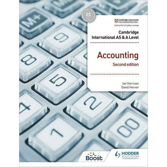 Cambridge International as and a Level Accounting Second Edition: Hodder Education Group, (Paperback)