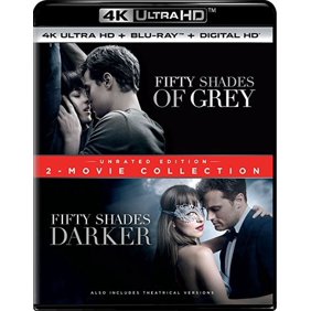 Fifty Shades Of Grey Fifrty Shades Darker 2 Movie Collection Unrated Edition Unrated Blu Ray Dvd Digital Copy Walmart Com Walmart Com