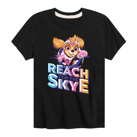 Paw Patrol The Movie - Reach For The Skye Lightning - Toddler & Youth Short Sleeve Graphic T-Shirt