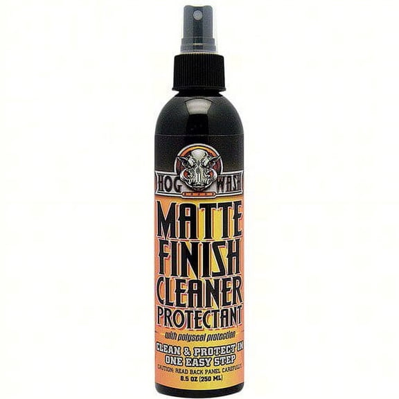 Hog Wash HW0871 Matte Finish Cleaner & Protectant - 8.5oz.
