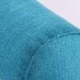 thumbnail image 4 of Neck Roll Pillow Round Cervical Support Pillow - for Spine and Neck Peacock Blue, 4 of 10