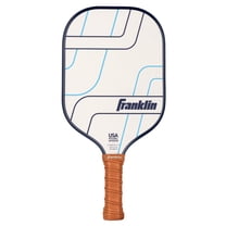 Franklin Sports Pickleball Paddle - Essentials Carbon Fiber Pickleball Paddle - Lightweight Pickleball Paddle USA Pickleball (USAP) Approved - Cream/Navy