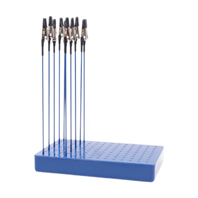10 piezas de clips de pintura, soporte de pintura, pintura en aerosol, modelos de pintura, clips de pintura Azul 20 clips