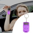 thumbnail image 5 of YgkuHd Keychain Calculator Small Calculator Keyring Mini Calculator Office Calculator Mini Digital Calculator Calculator Key Ring Portable Electronic Calculator,Purple, 5 of 5