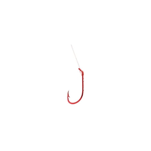 (2 pack) Lazer Sharp 9139RH-1/0 Lazer Sharp Baitholder Snell, Sea Guard Red, Size 1/0