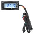 thumbnail image 1 of Motorcycle LCD Digital Gauge Voltage Meter Thermometer for Universal Fit, 1 of 7
