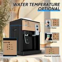 Electric Hot and Cold Water Dispenser Freestanding Top Loading 5 Gallon Office