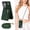 Dark Green, variant on Kryonix for Samsung Galaxy S26 Ultra Wallet Crossbody Case, PU Leather Flip Cover with Card Holder and Zipper Pocket, Detachable Shoulder Strap Secure RFID Blocking Protection,Black/Green
