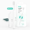 quip Adult Smart Electric Toothbrush - Sonic Toothbrush with Bluetooth & Rewards App, Travel Cover & Mirror Mount, Soft Bristles, Timer, and Plastic Handle - All-White