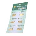 thumbnail image 3 of Bike Chains Links, Easy To Install 12Pcs Chain Joint Connector Steel  For Bicycles Gold, 3 of 8