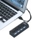 thumbnail image 5 of Concentrador Usb de 4 Puertos Concentrador de Carga Usb 2.0 Interruptor Independiente Indicador Led MABOTO Concentrador USB, 5 of 7