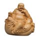 thumbnail image 4 of Estatua de Buda Escultura Tallada a Mano de Madera para Decoración de Sala de Estar de Mesa, 4 of 9