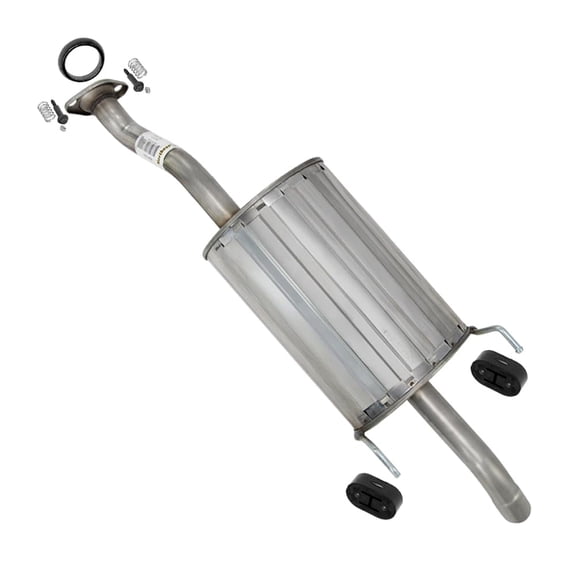 Northeastern Exhaust | Stainless Steel Rear Muffler Fits 2001–2005 Honda Civic 1.7L & 2001–2003 Acura EL 1.7L Sedan | Direct-Fit Replacement