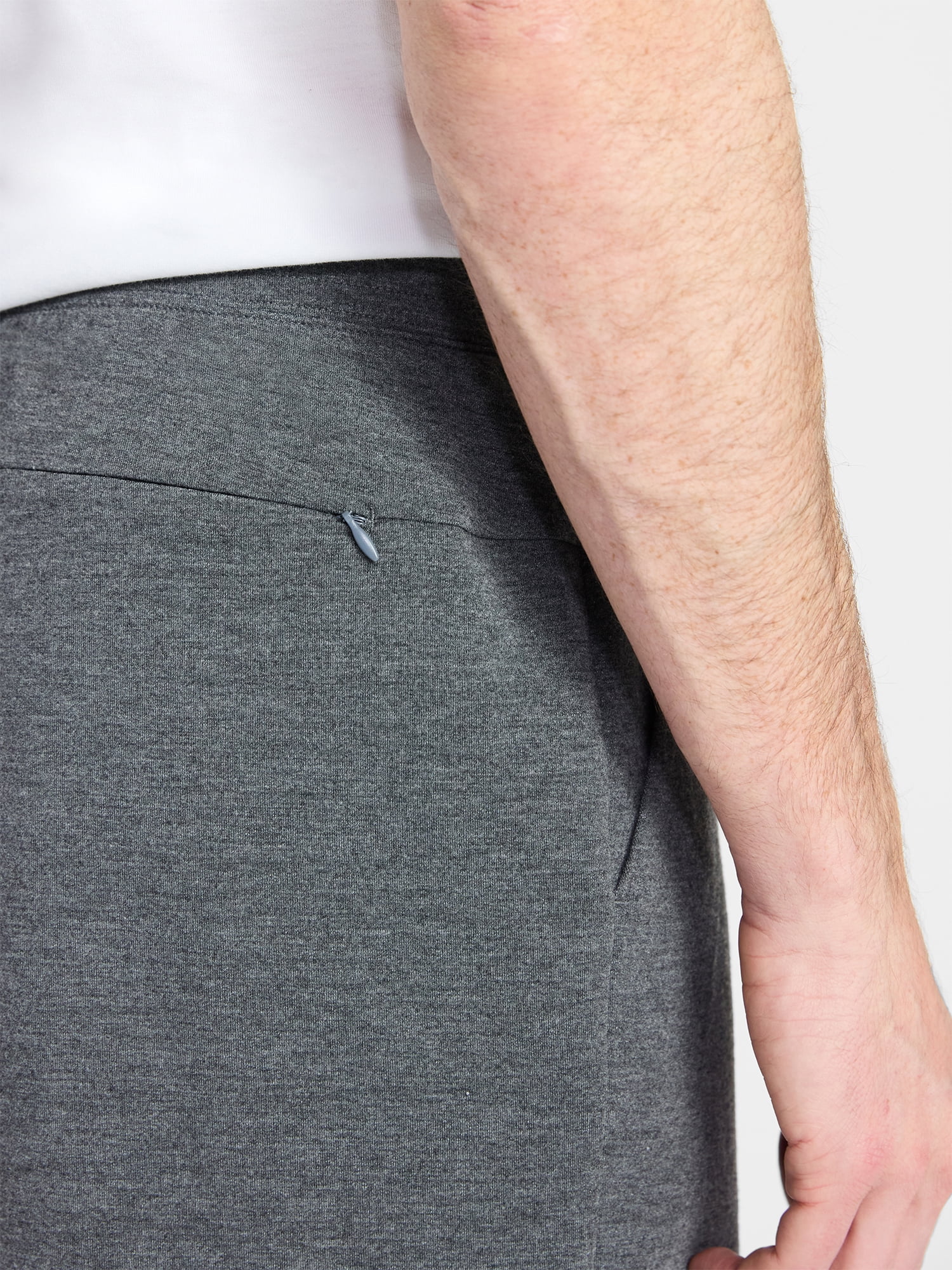 Athletic Works Men's and Big Men's French Terry Shorts, 7" Inseam, Sizes XS-3XL