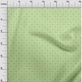thumbnail image 3 of oneOone Rayon Light Green Fabric Geometric Fabric For Sewing Printed Craft Fabric By The Yard 56 Inch Wide, 3 of 4
