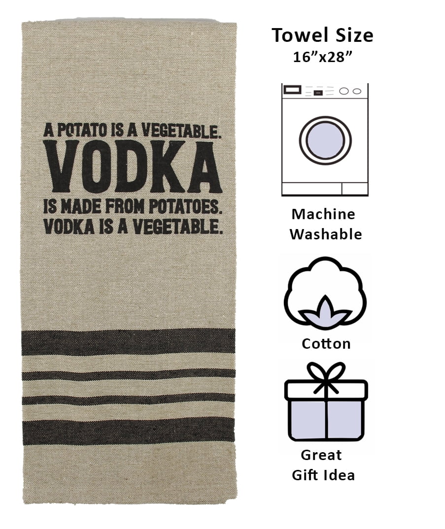 NEW!! 5 Funny Kitchen Towels, Fun Dish Towels with Wine Alcohol Drink Theme  - Towels & Washcloths, Facebook Marketplace