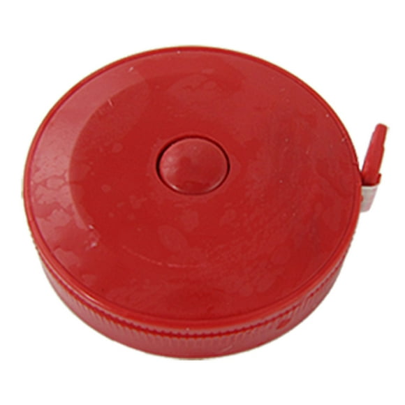 Soft Plastic 150cm Length Measuring Tape w Red Shell Case