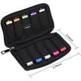 thumbnail image 3 of USB Flash Drive Case - Vellgo Soft Material Thumb Drive Holder case, USB Drive Holder Organizer, Portable Electronic Accessories Bag for USB Memory Stick with 10 Slots,2 pack, 3 of 5