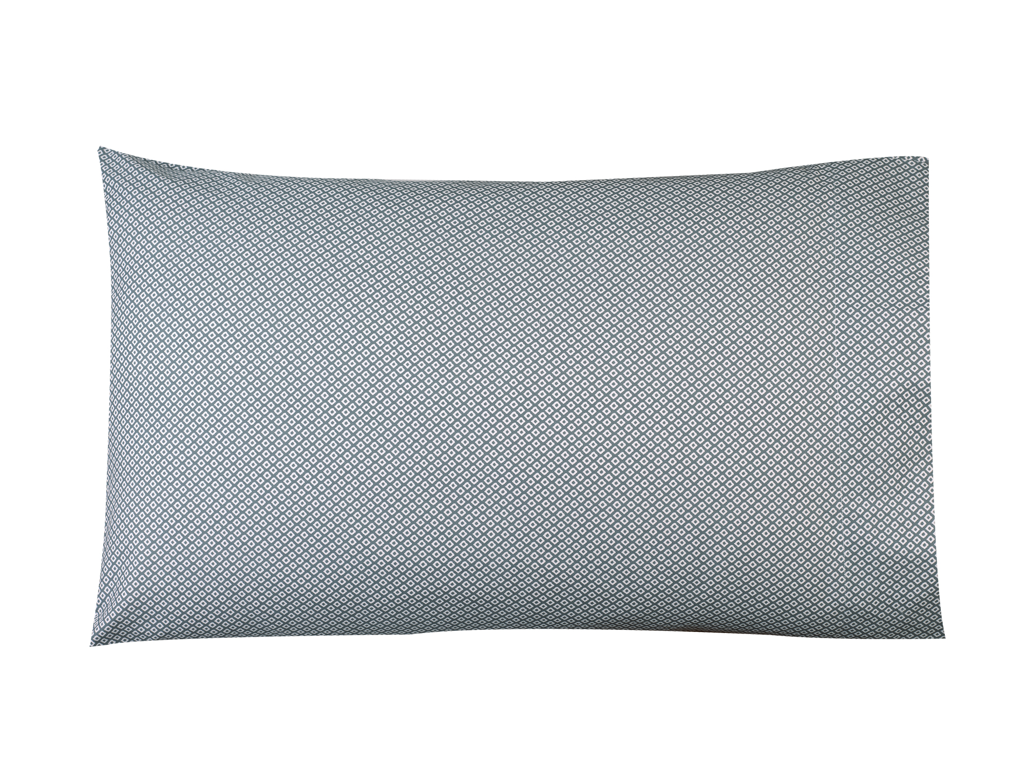 Mainstays 300 Thread Count Easy Care Percale Bed Sheet Set, King, Grey Geo, 4 Piece