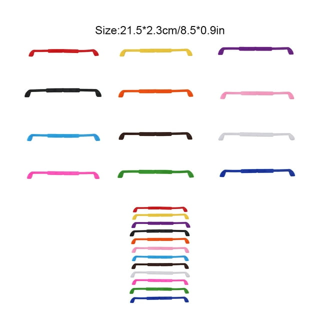 Eyeglasses Cord Professional Sports Eyewear Fixing class material; which is Accessory Lanyard Fix Rope Silicone Glasses Strap for Outdoor Dark blue