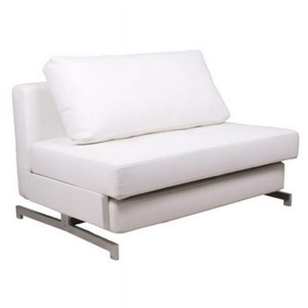 J & M Furniture 176013-W Premium Sofa Bed K43-1 in Black - White