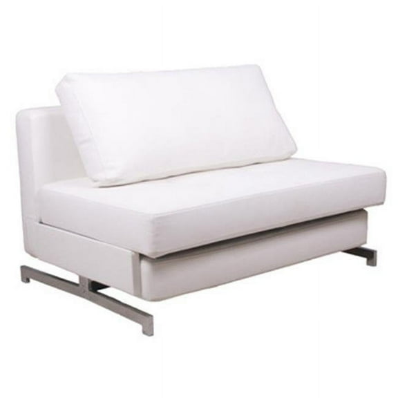 J & M Furniture 176013-W Premium Sofa Bed K43-1 in Black - White