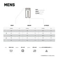 thumbnail image 6 of Men's Distressed Ripped Slim Fit Stretch Denim Biker Jeans, 6 of 6