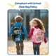 thumbnail image 2 of Mochila Bagseri Clear para niños de 15 pulgadas con diseño de dinosaurio negro, 2 of 7