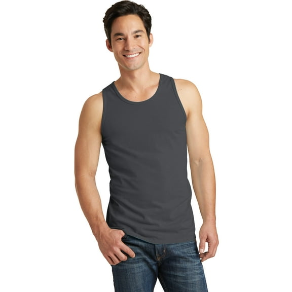 Port & Company Pigment Dyed Tank Top-2XL (Coal)