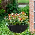 thumbnail image 2 of 1Pc/2Pcs/3Pcs/4Pcs Hanging Planter Basket Liners, 14Inch/16inch Round Fabric Liners for Hanging Baskets, Replacement Coco Fiber Liner, Durable Non-Woven Liners for Hanging Baskets Planters Flowers, 2 of 6