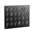 thumbnail image 3 of Blinkol Guitar Pick Holder 24 Slot Home Decor Storage and Display Organizer Storage Rack black, 3 of 9