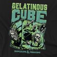 thumbnail image 2 of Dungeons & Dragons Acid Gelatinous Cube Unisex Adult T Shirt (5X-Large) Black, 2 of 6