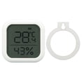 thumbnail image 2 of Smart Humidity Temperature Sensor, Smart  Hygrometer ABS Shell Message Reminder Screen Display Wide Measurement Range  For Home Use, 2 of 8
