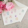 thumbnail image 6 of Cute Owl Clear Rubber Stamp Vintage Cartoon Birds Moon Transparent Silicone Seals Stamp for Journaling Card Making DIY Scrapbooking Handmade Photo Album Notebook Decor 4.3 x 6.3inch, 6 of 9
