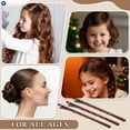 thumbnail image 5 of Bobby Pins Brown, 330 Count 2.2 Inch Hair Pins With Cute Box,  Bobby Pin For , Girls And Women,  For  Hair Types, 5 of 6