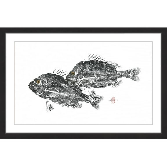 "Snap Snap" Framed Painting Print