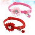 thumbnail image 4 of IDEANATEGRATE 2Ud Collar Para Mascotas Con Y Cascabel Ajustable Material Duradero Color Surtido Para Perros Y, 4 of 8